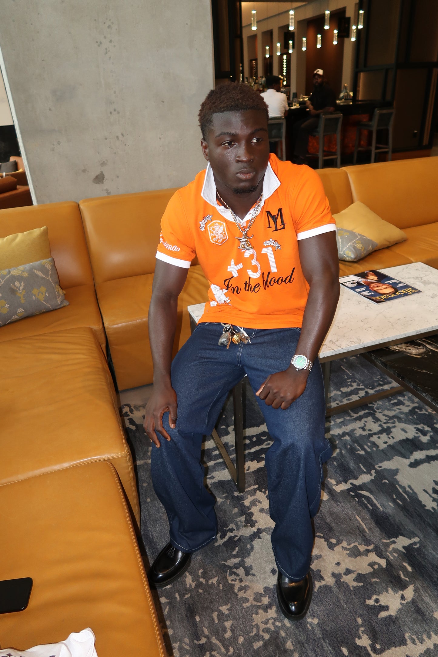 +31 Floral Netherlands Polo- short sleeves